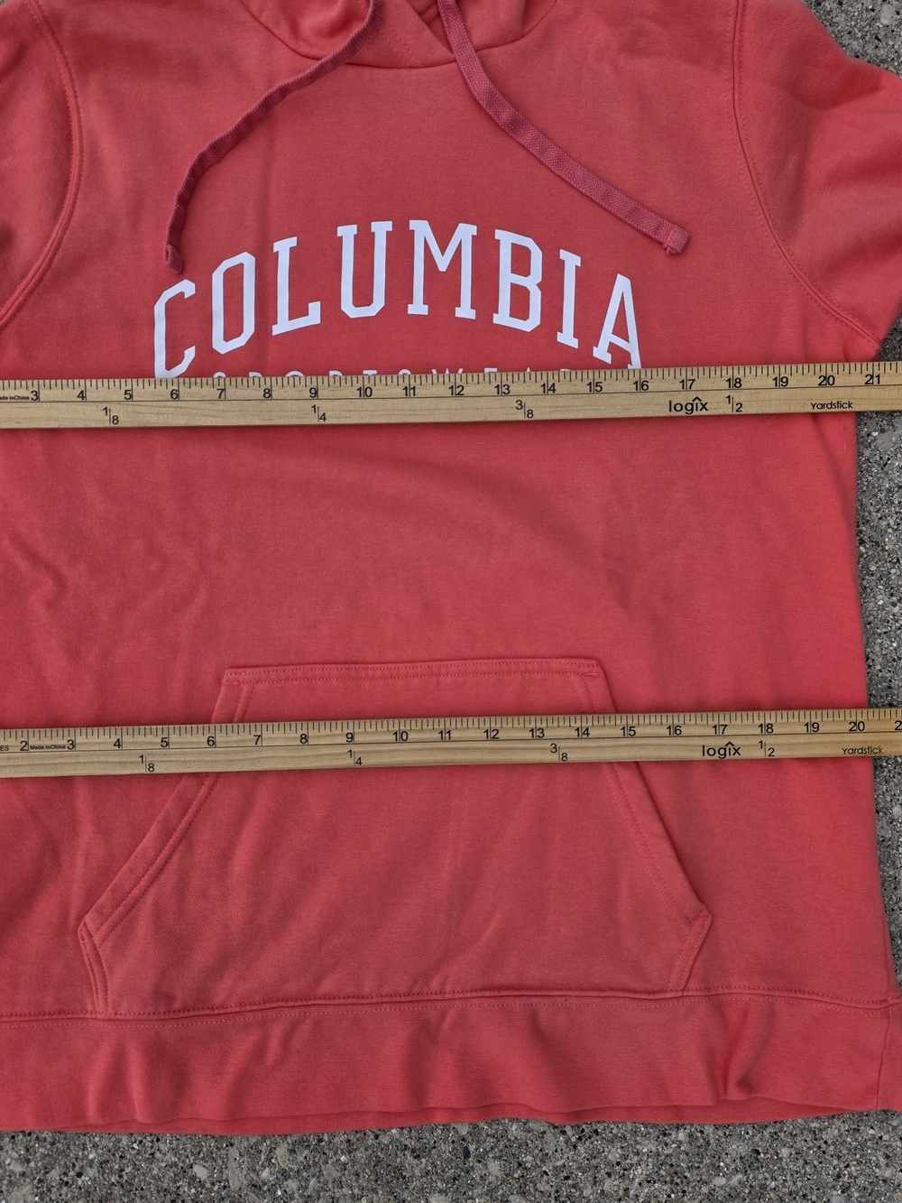 Columbia Coral Logo Hoodie XL - Picture 9 of 10